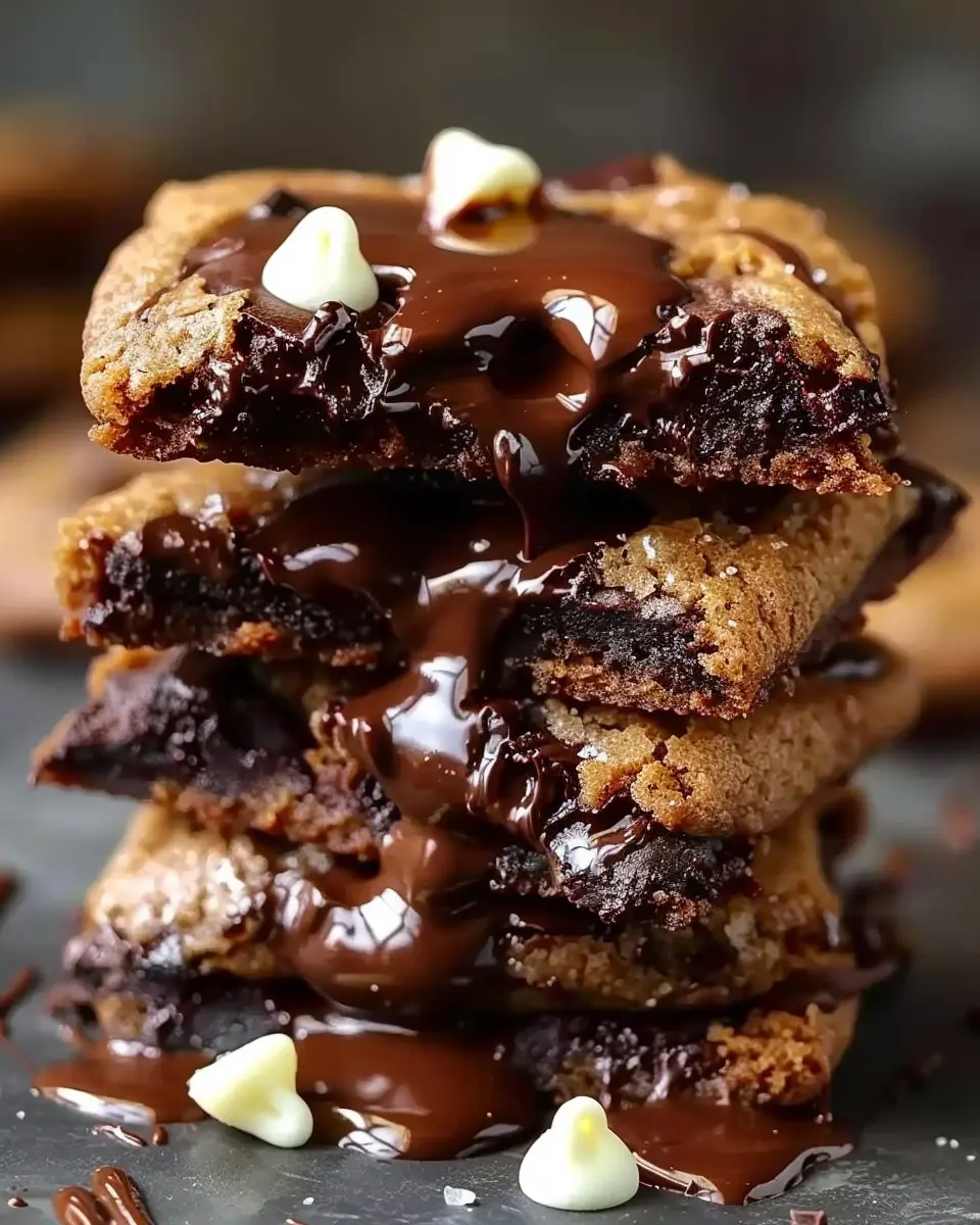 Barres de Cookies au Chocolat Fondant