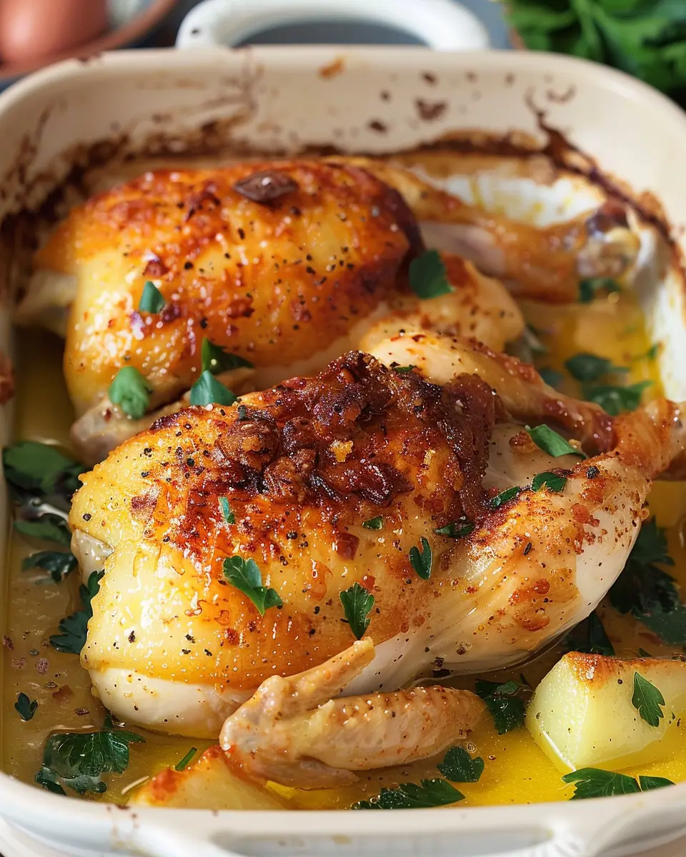Poulet Fondant Dans La Bouche