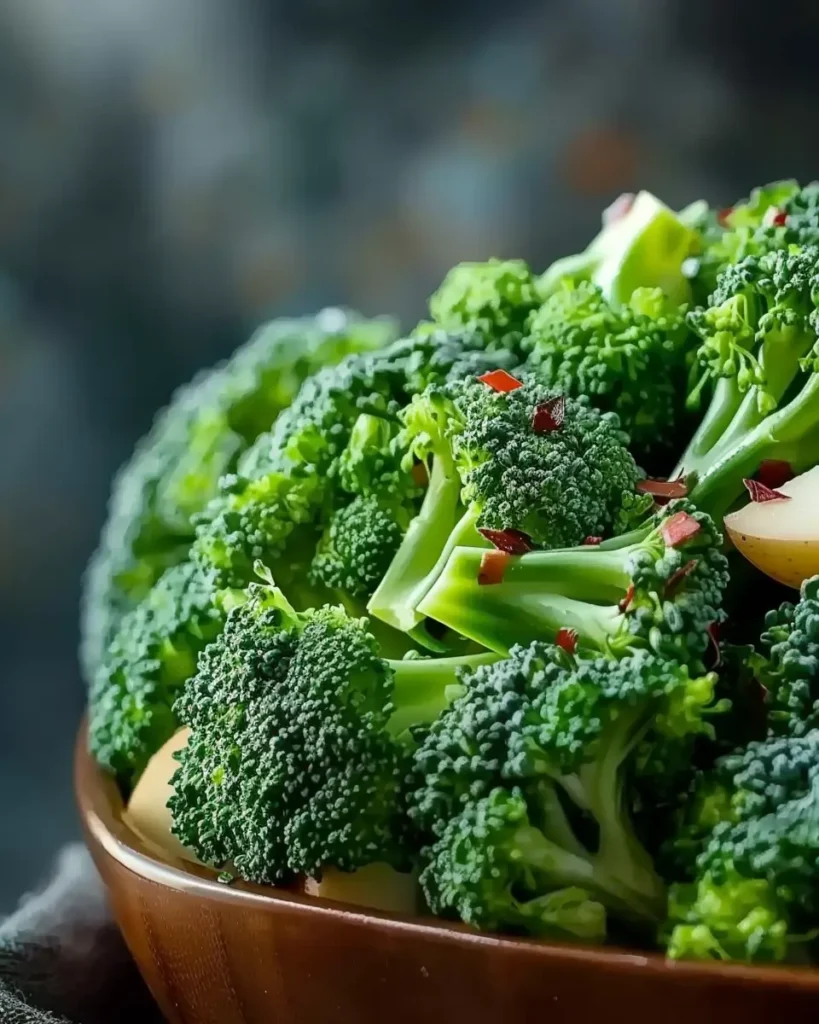 Salade de Brocoli aux Pommes