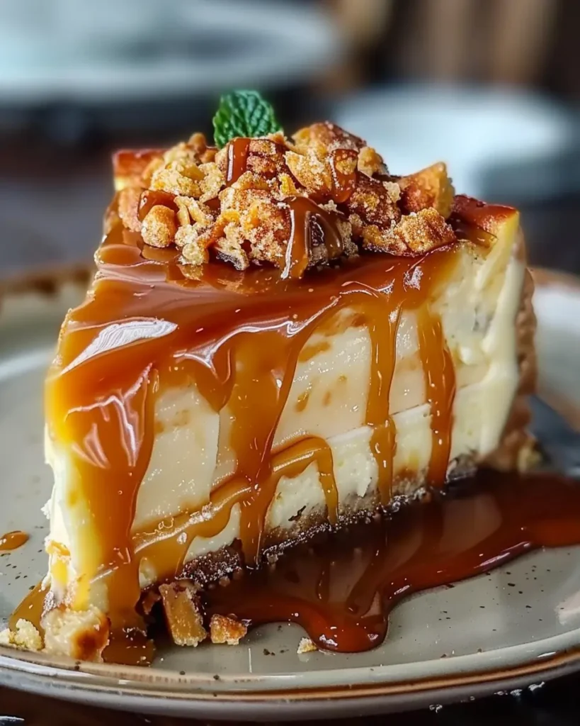 Gâteau au fromage au caramel et aux pacanes ultime