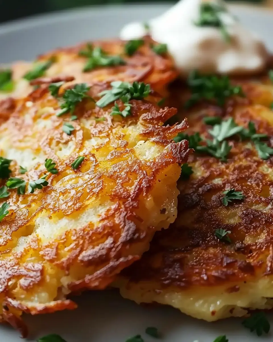 Crispy German Potato Pancakes