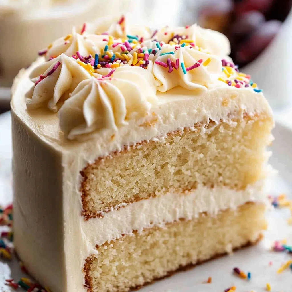 Gâteau à la vanille moelleux
