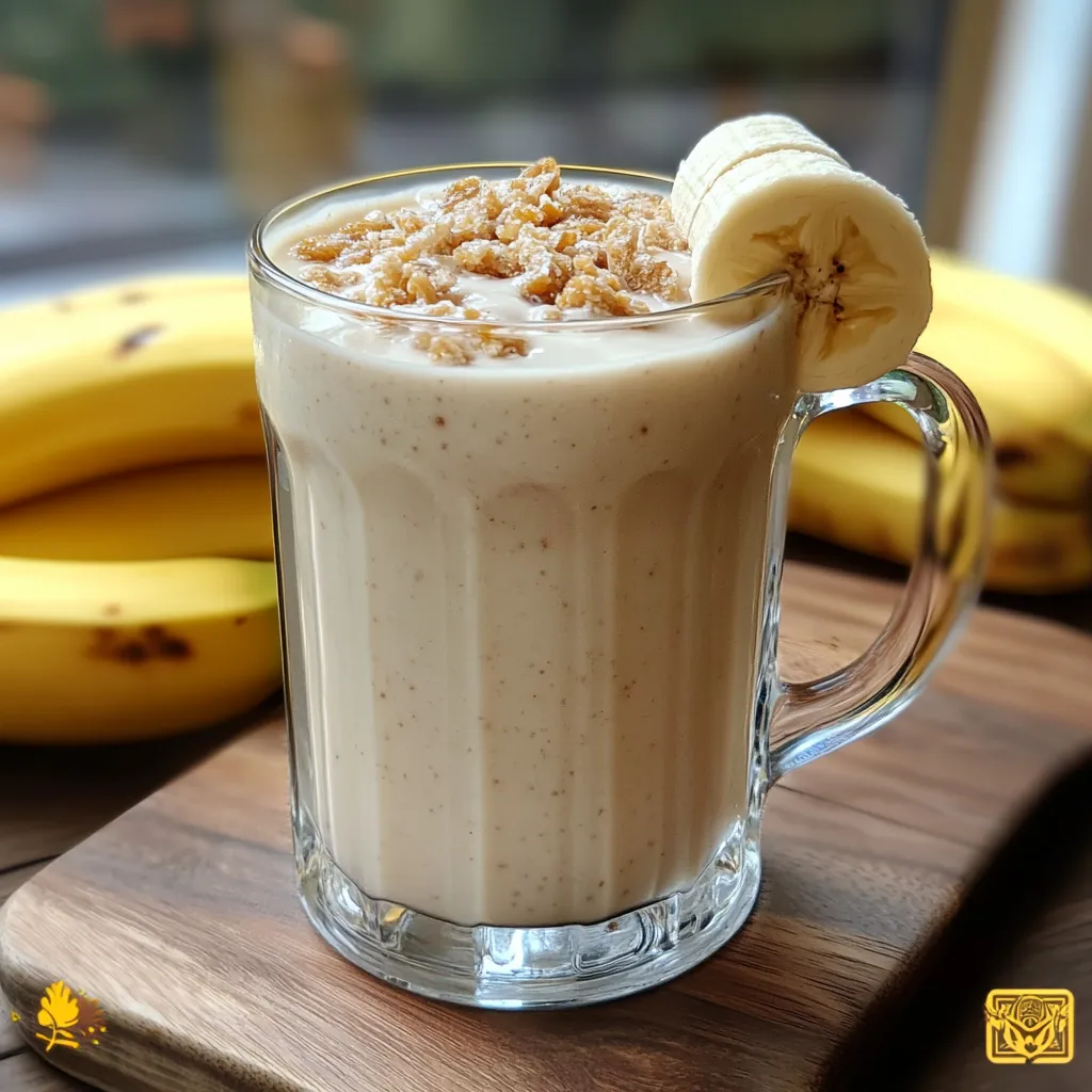 smoothie banane caramel