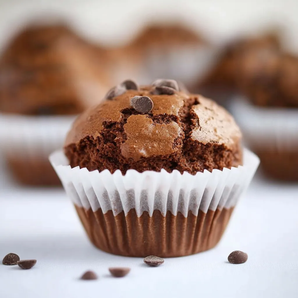 Muffins au cœur fondant