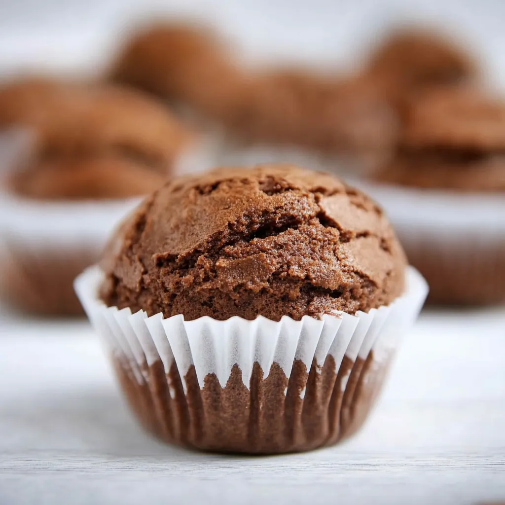 Muffins noisette chocolat