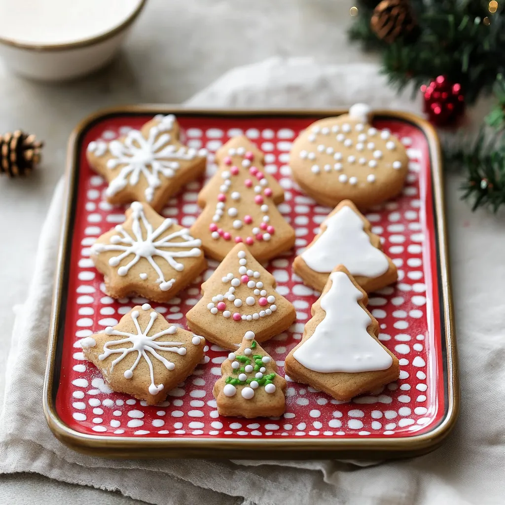 Biscuits de Noël décorés