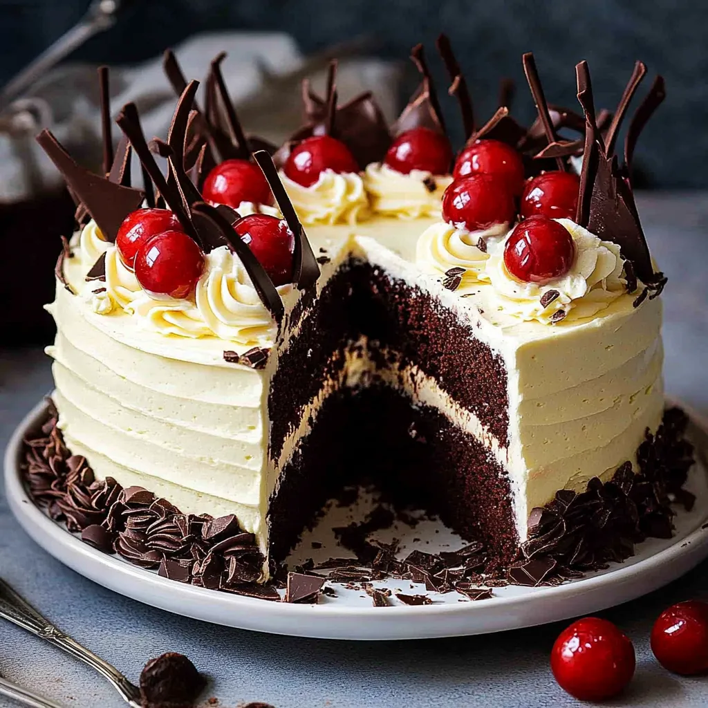 recette Forêt Noire sans alcool