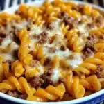 pasta cheese meat