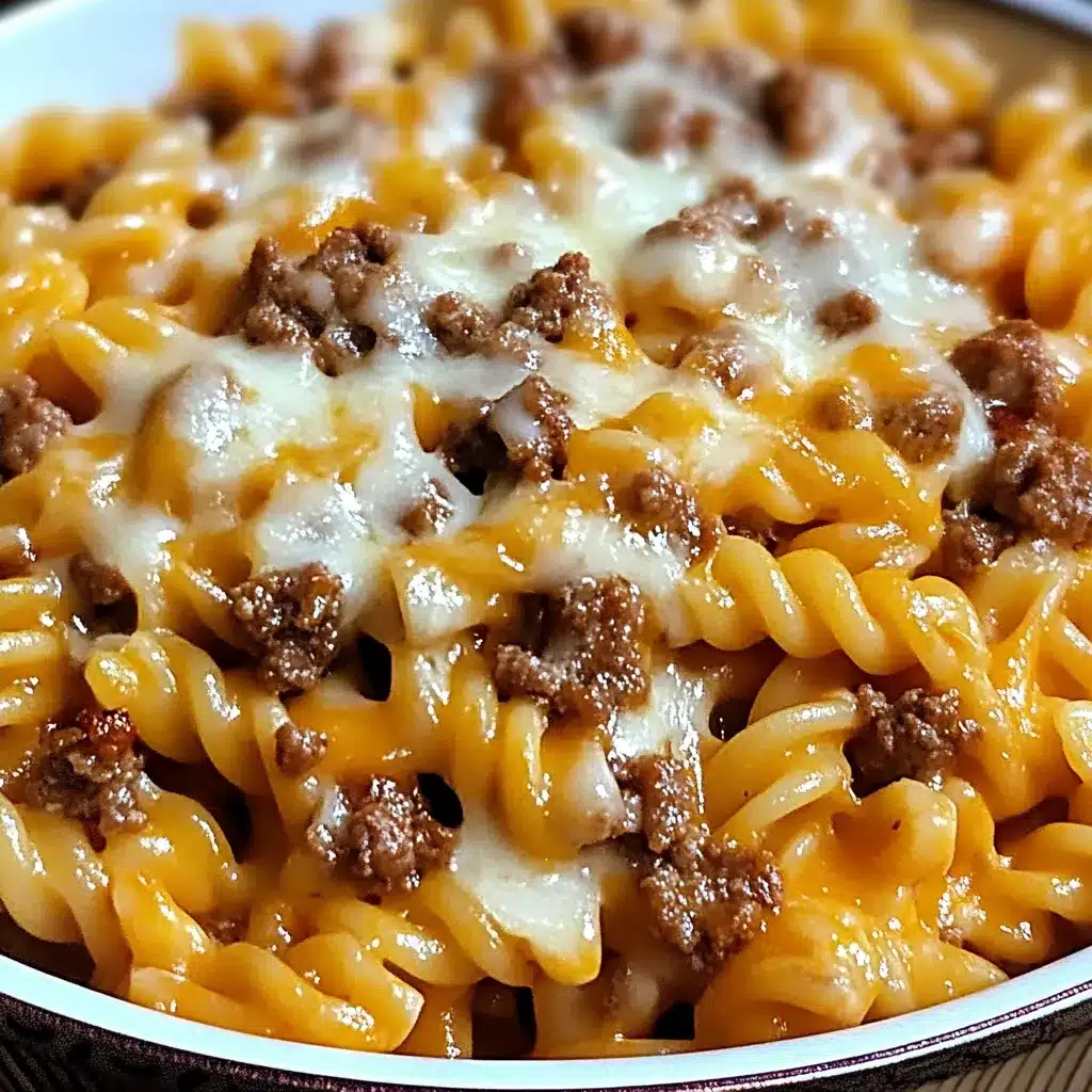pasta cheese meat