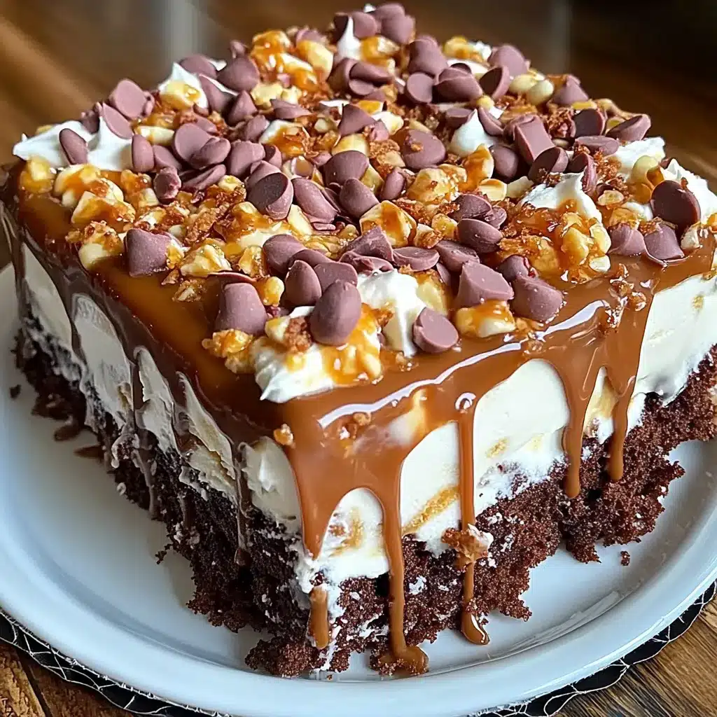 recette gâteau caramel chocolat
