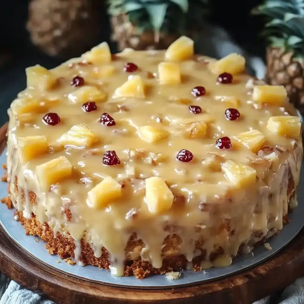 Gâteau moelleux à l’ananas