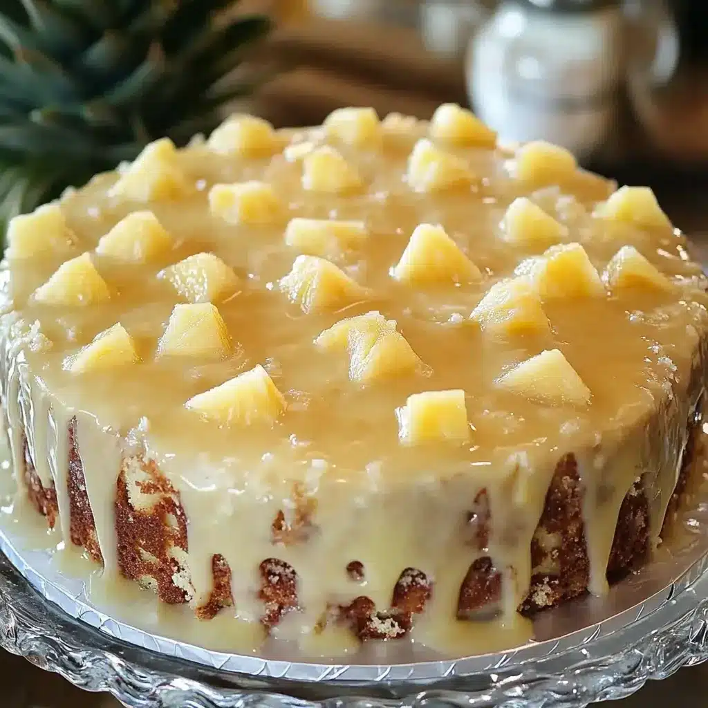 Recette de gâteau tropical