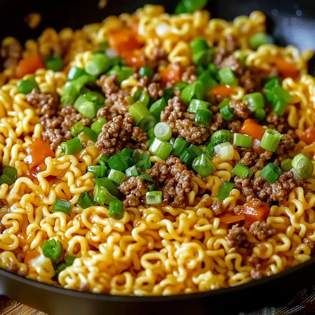 Poêlée de Ramen au Bœuf Haché