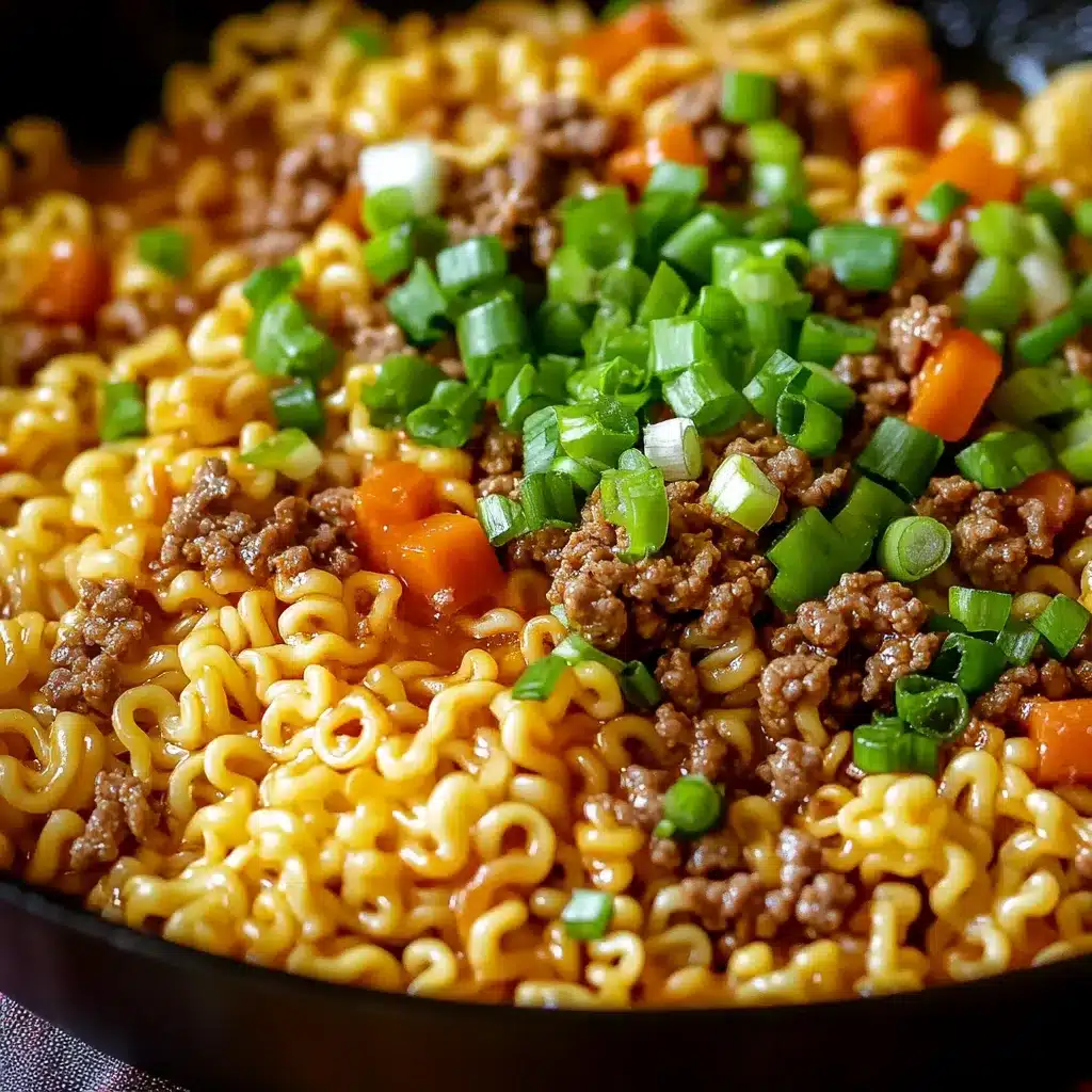 ramen sauté au bœuf