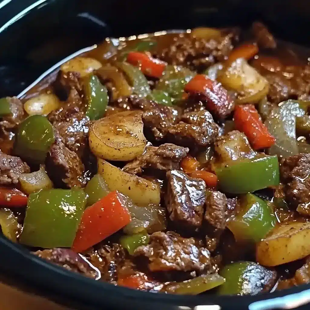 Bœuf au poivre en mijoteuse