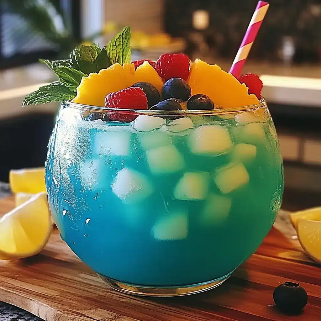 Punch Tropical Blue Lagoon