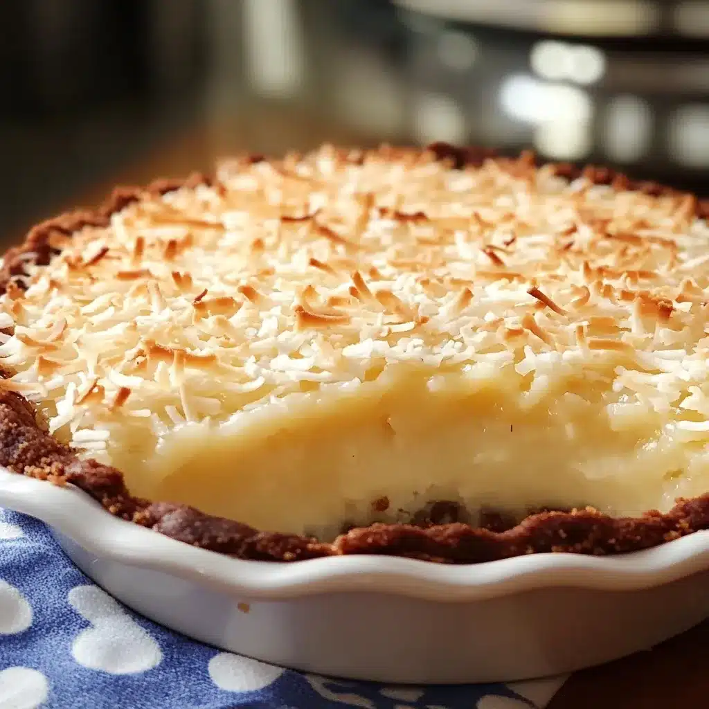 dessert à la noix de coco