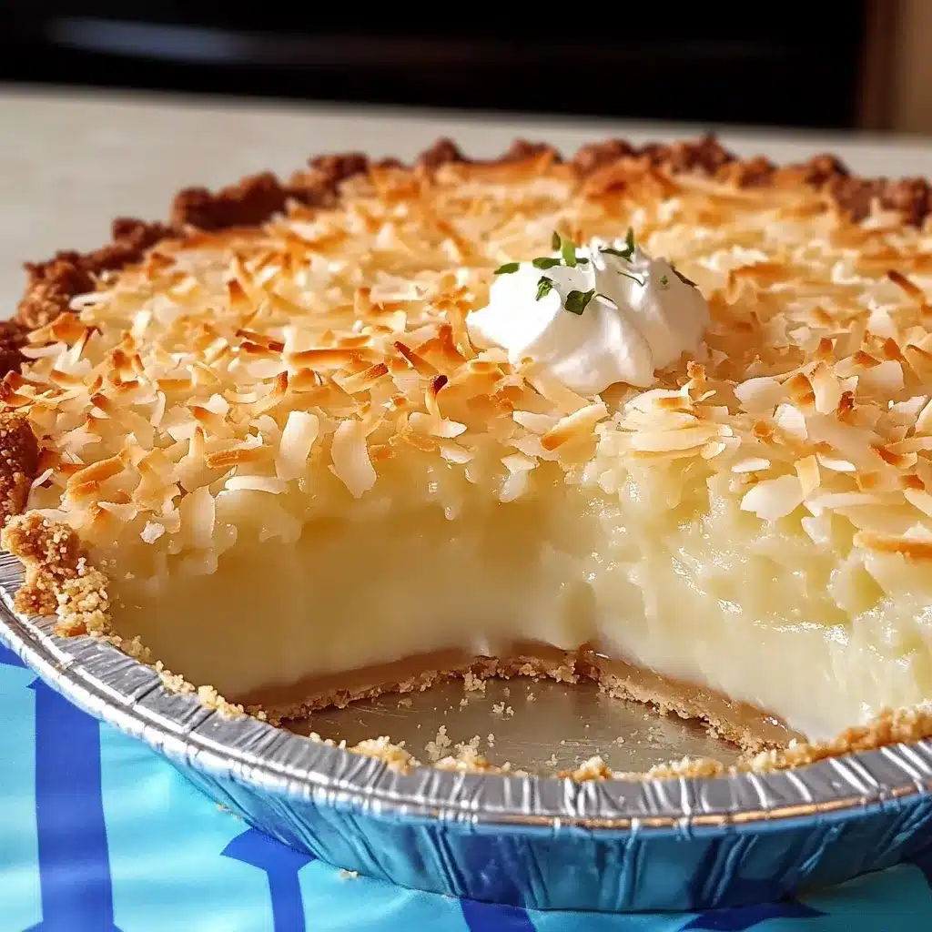 gâteau à la noix de coco sans croûte