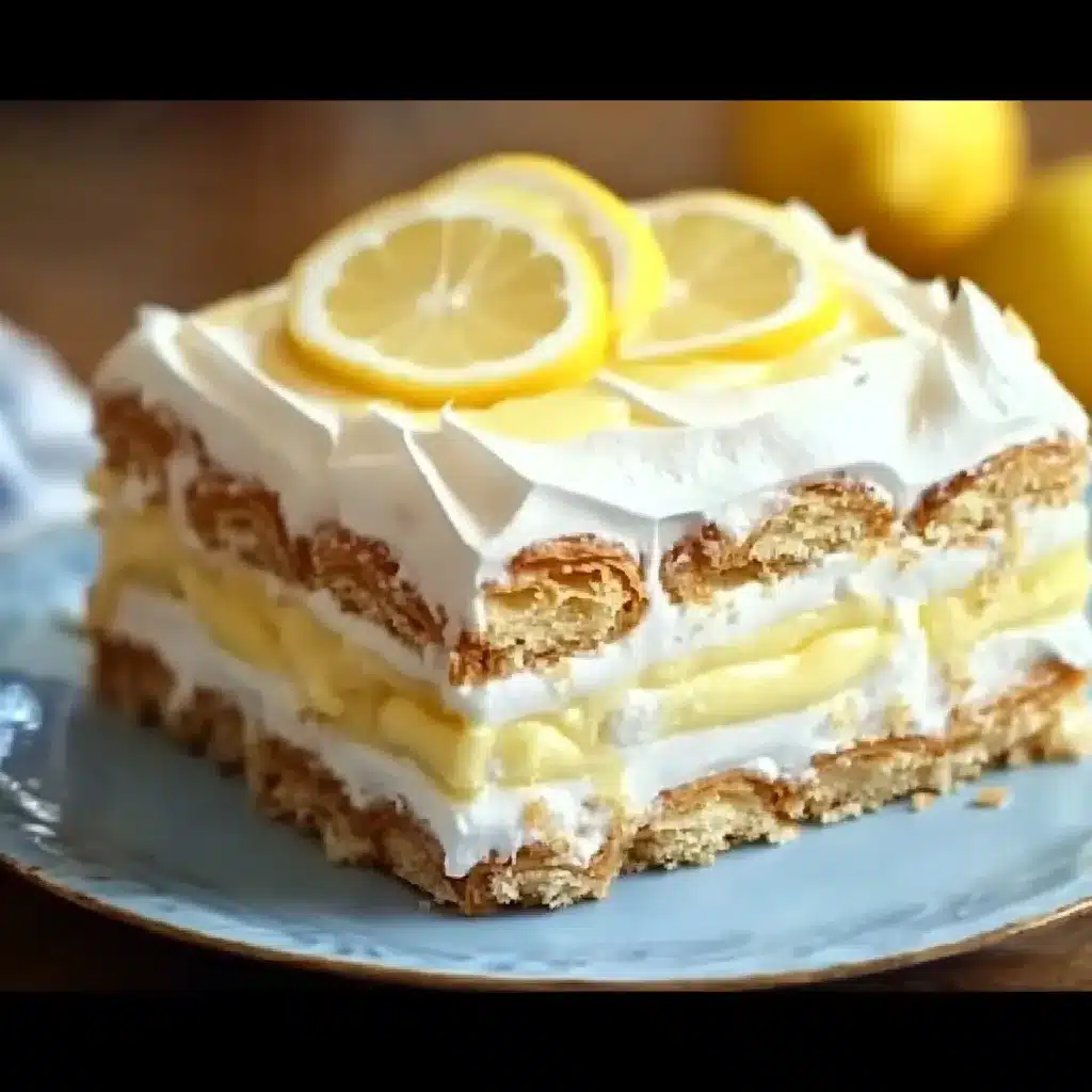 Recette fraîche au citron