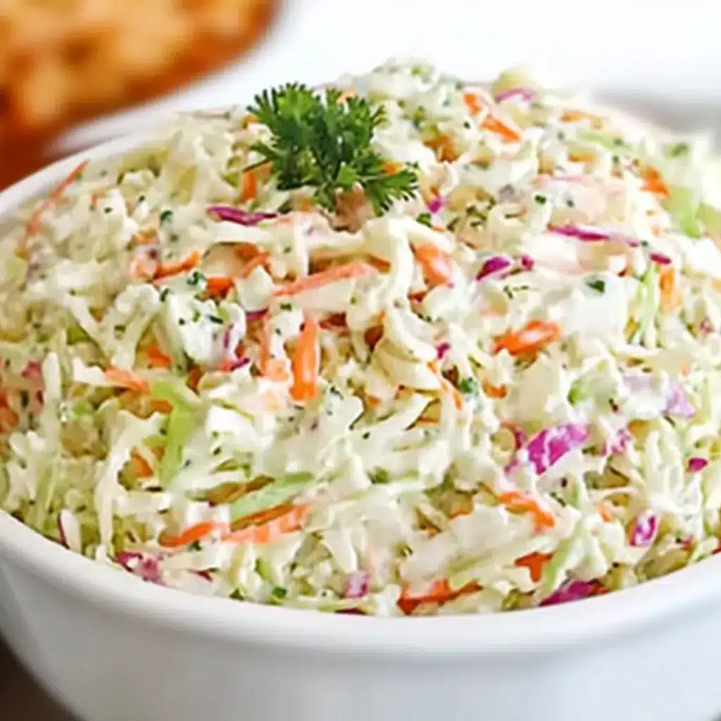 salade de chou crémeuse