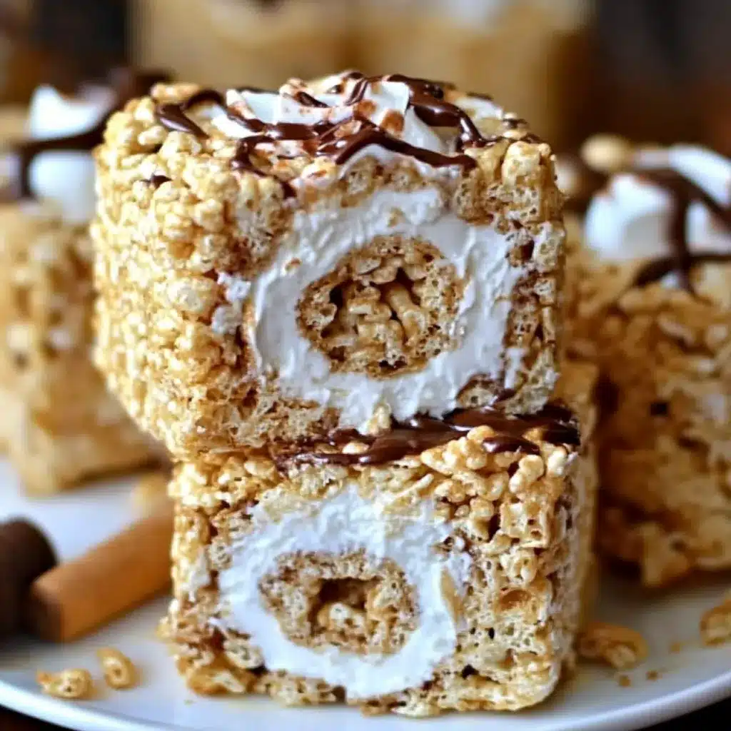 dessert Rice Krispies s’mores