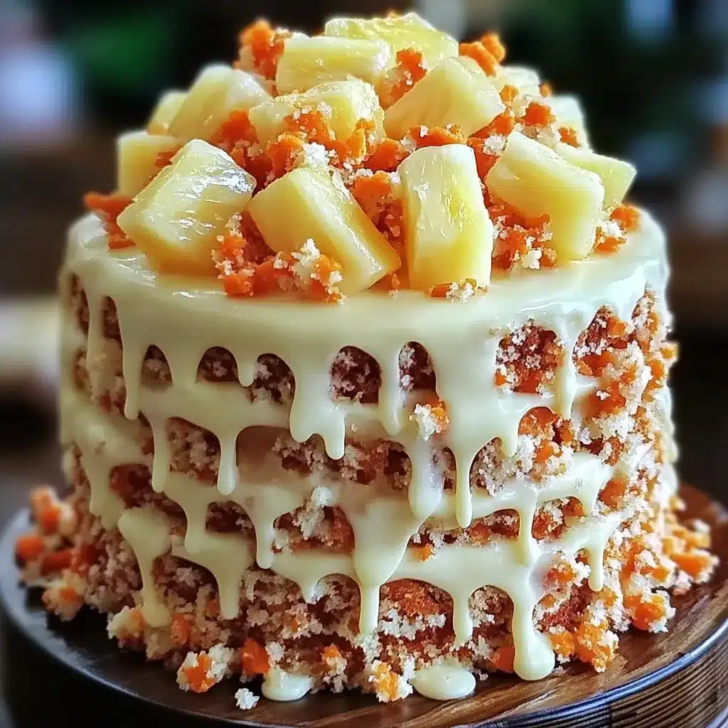 Gâteau Hawaïen aux Carottes et à l’Ananas