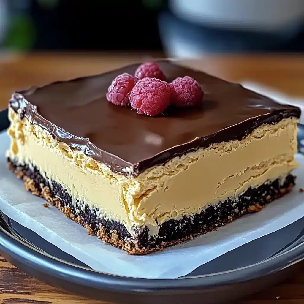 Gâteau éclair sans cuisson : recette glacée facile et rapide