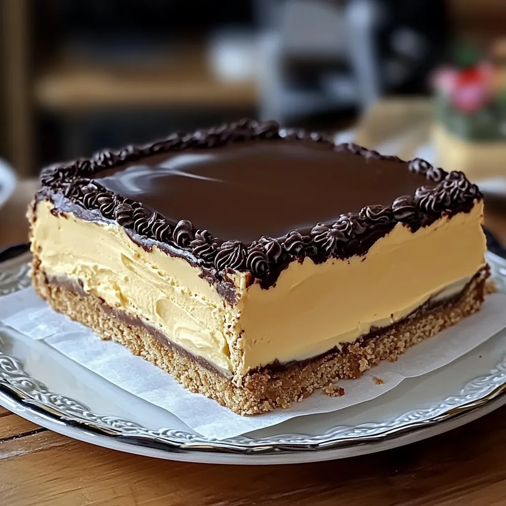 Gâteau éclair sans cuisson : recette glacée facile et rapide