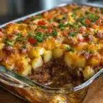 Gratin de Pommes de Terre et Pain de Viande