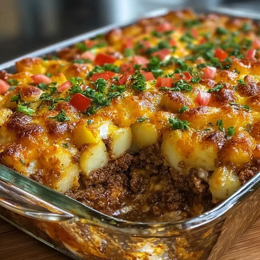 Gratin de Pommes de Terre et Pain de Viande