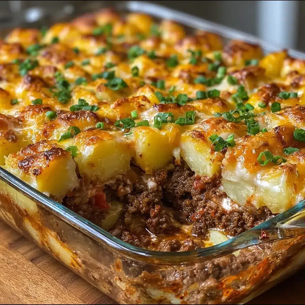 Gratin de bœuf et pommes de terre