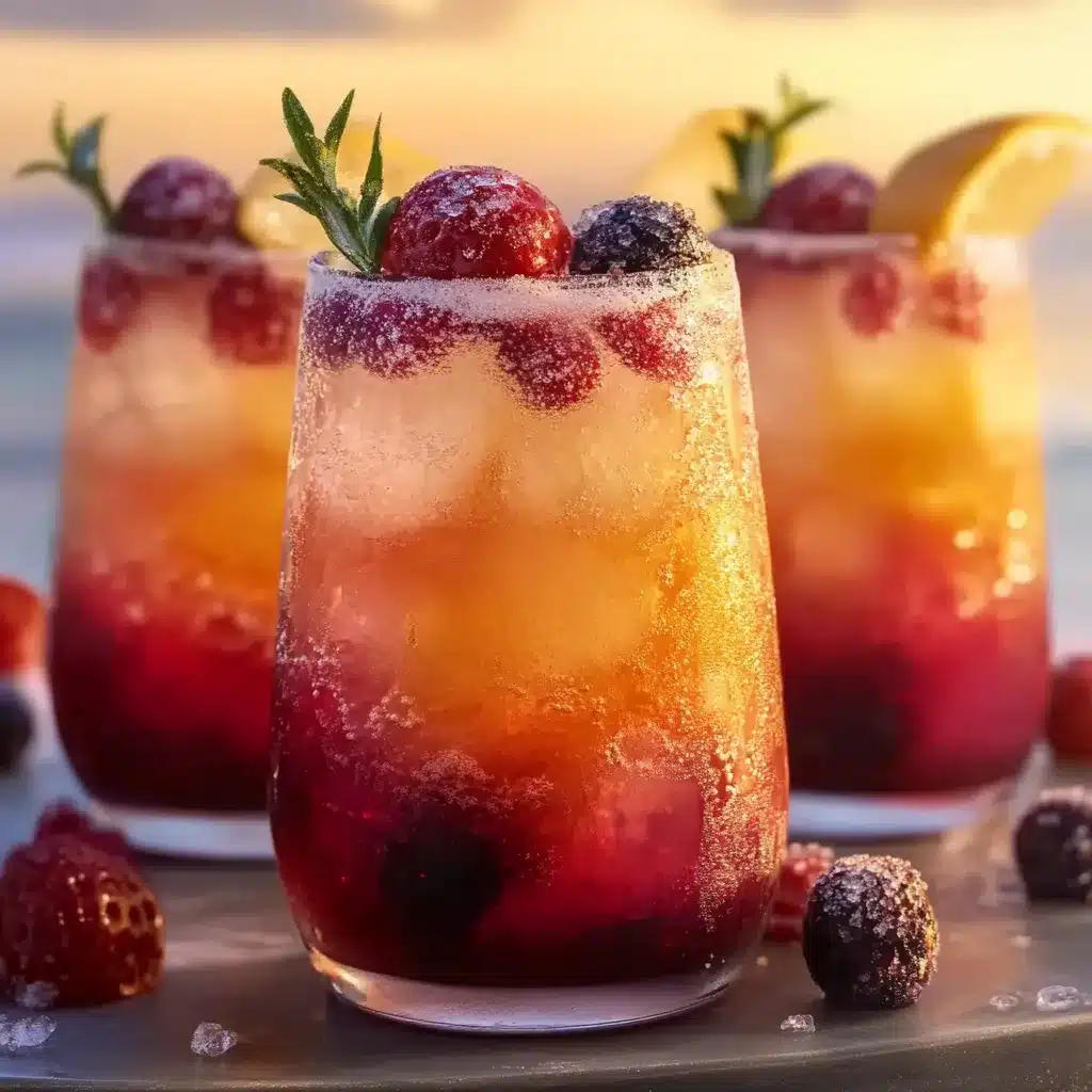 mocktail sunset maison