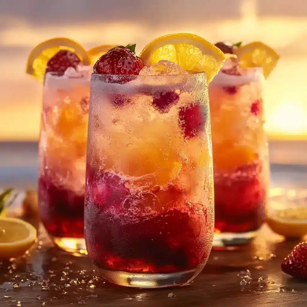 cocktail sans alcool fruité