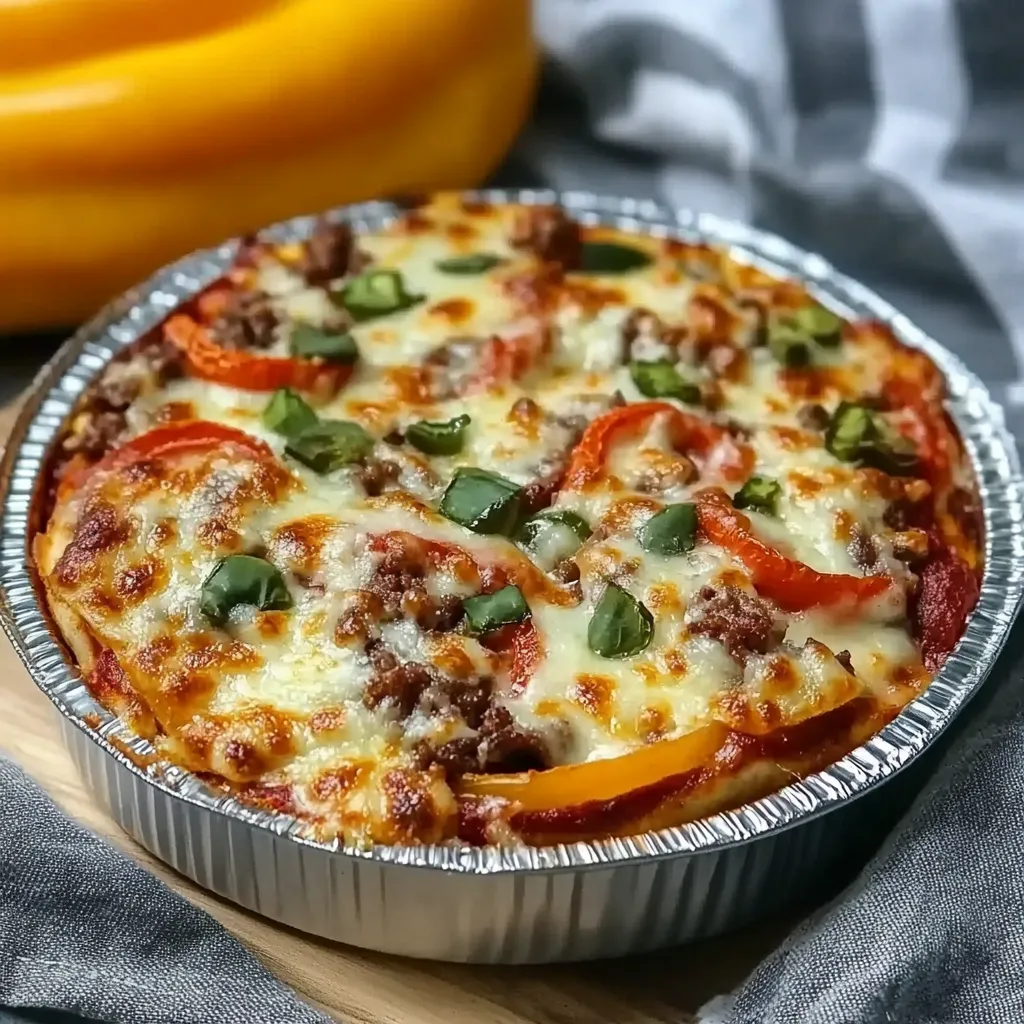 Bol de pizza sans croûte faible en glucides