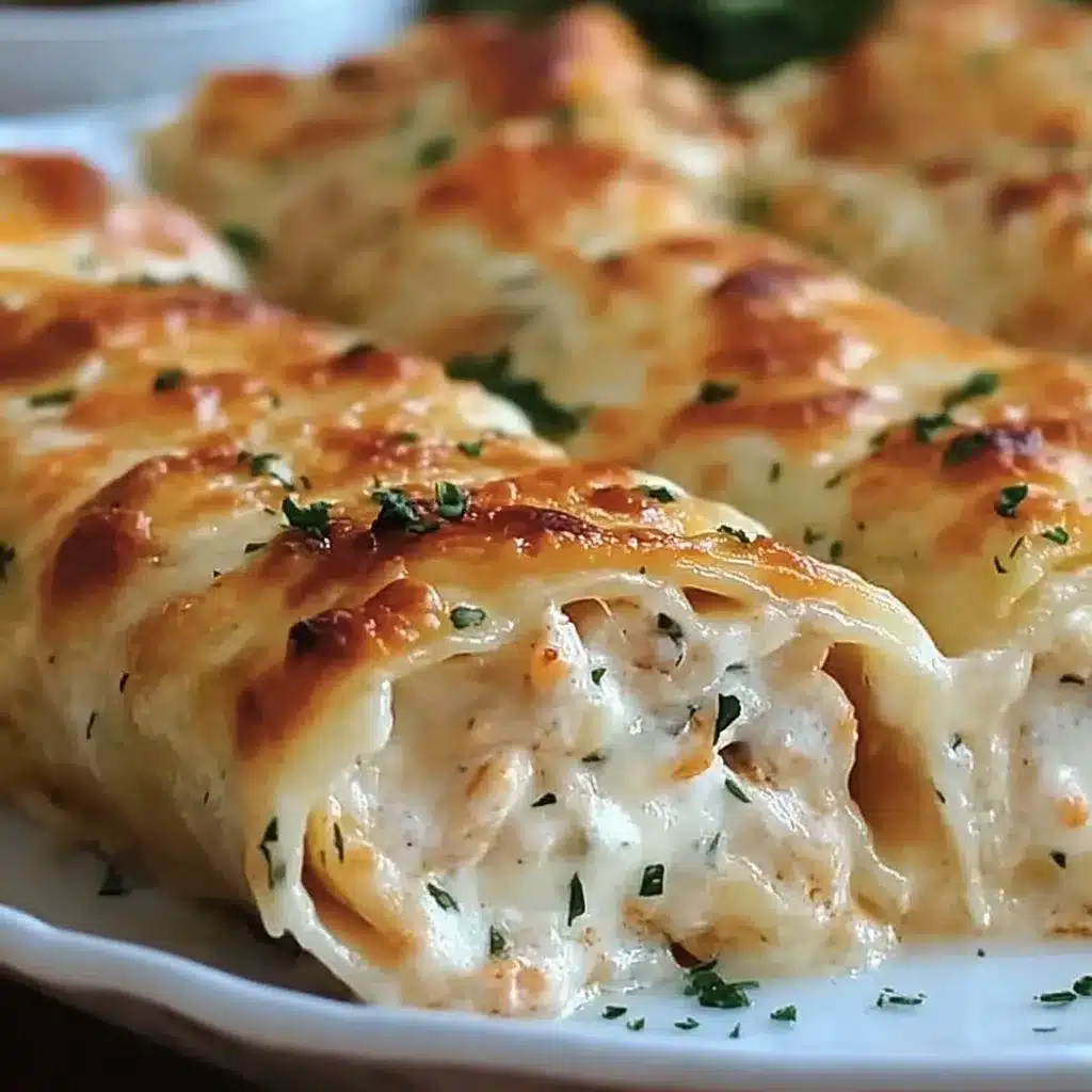 Roulés de pâte à lasagne crevettes surimi