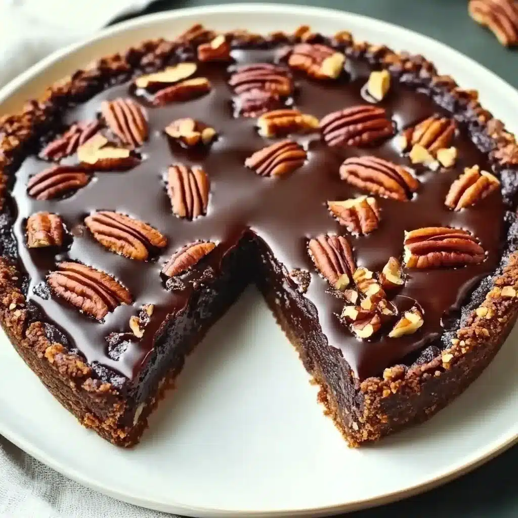 tarte brownie aux noix