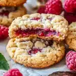 Biscuits framboises et beurre