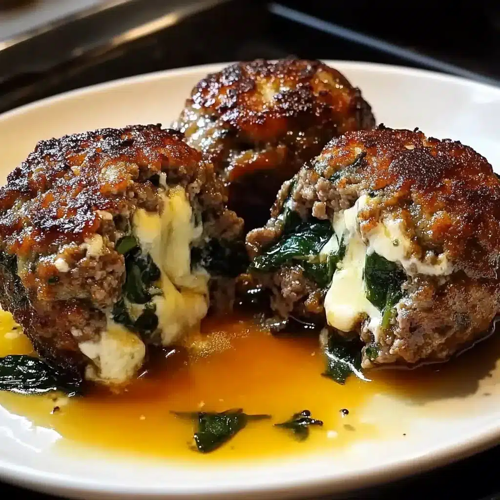 Boulettes de bœuf à la mozzarella
