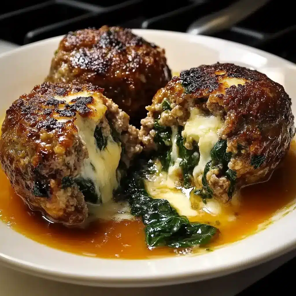 Boulettes aux épinards et ail