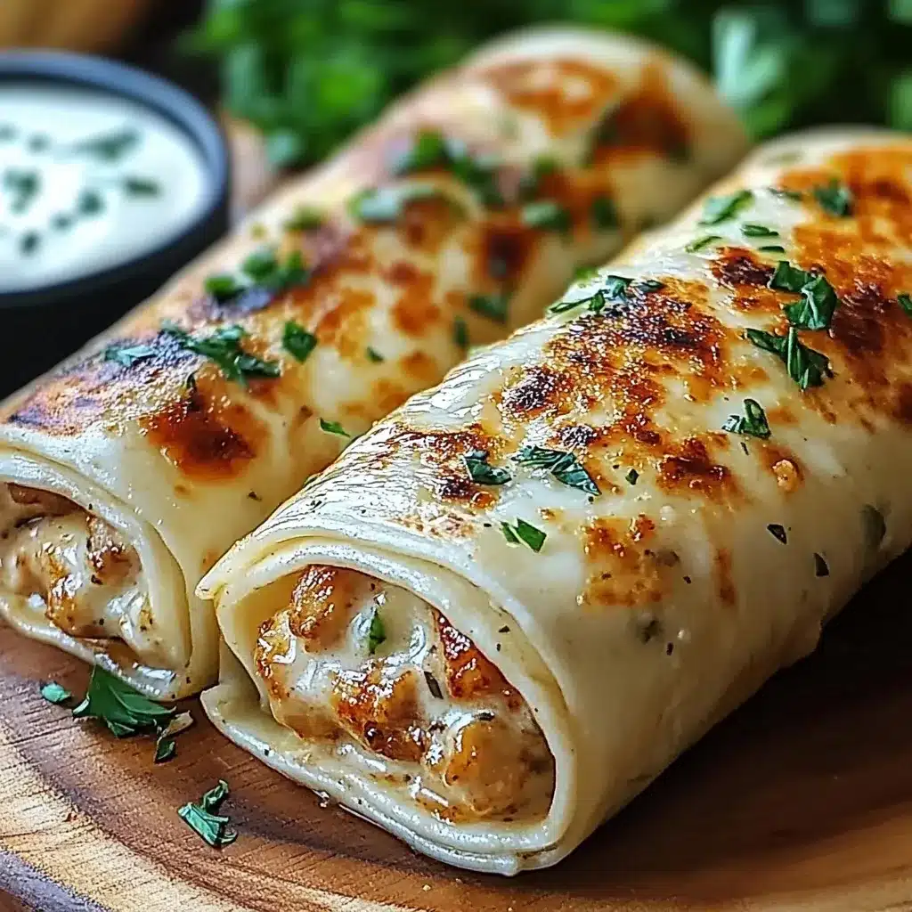 wraps maison à l’ail