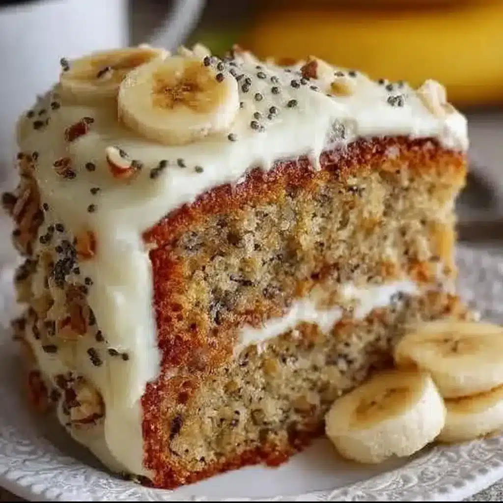 cake à la banane
