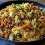 Sauté de Bœuf Haché et Chou Chinois Sain