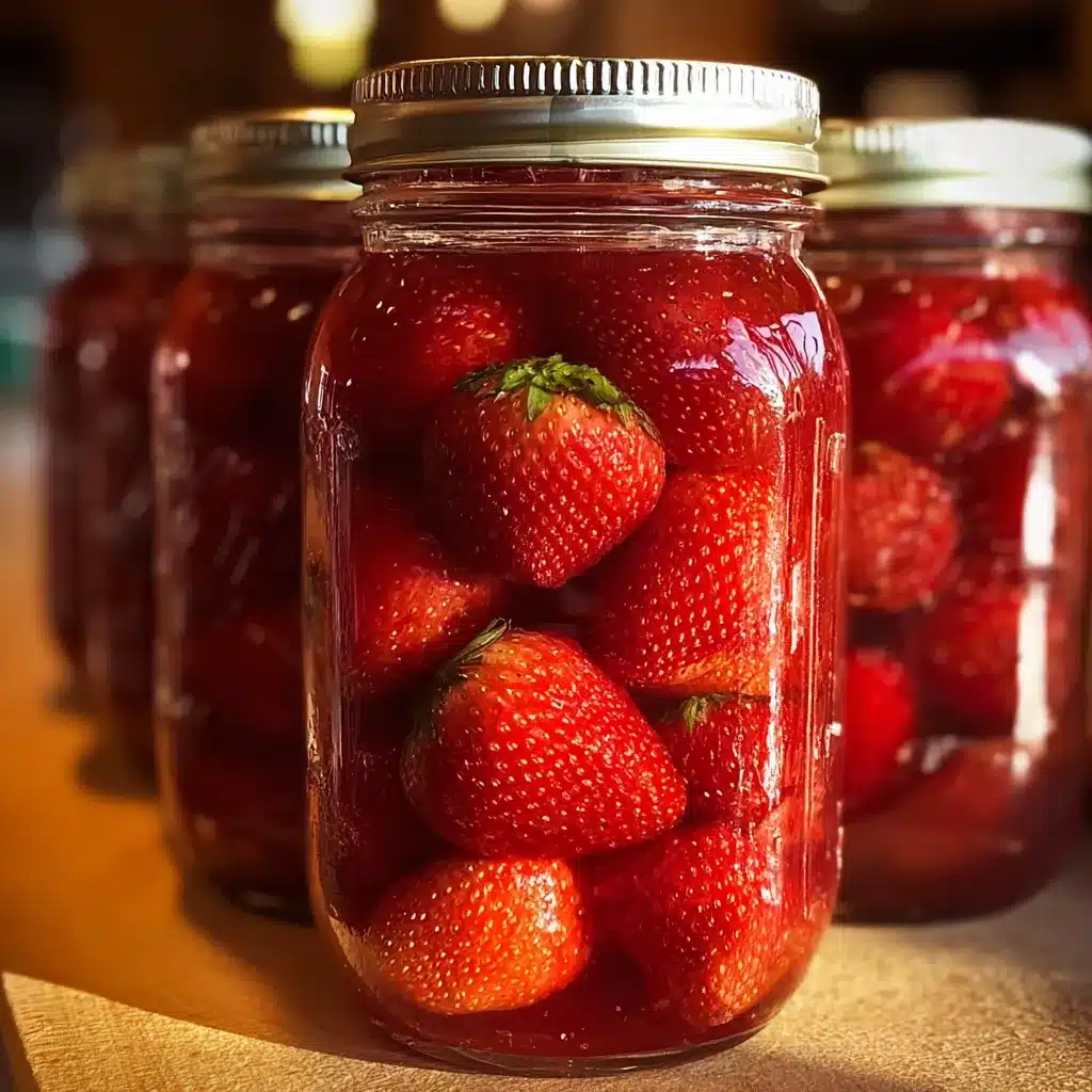 conservation de fraises