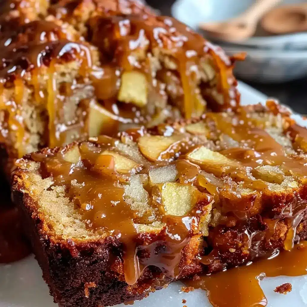 pain sucré aux pommes caramélisées