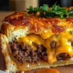 Tarte au Cheeseburger à la Southern Style