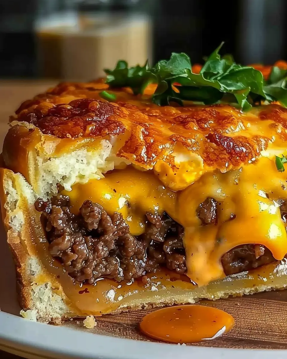 Tarte au Cheeseburger à la Southern Style