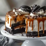 Gâteau Glacé OREO au Caramel Salé